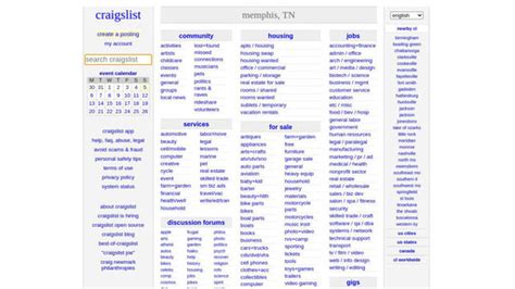 Craigslist memphis general - Southaven, MS. Appliance Repair Jobs Sent Directly to You. 10/18 · Earn up to $20K per Month. Appliance Repair Contract Jobs Around Memphis. 10/18 · Get Paid $4K per Week. 🟧 REMOTE WORK FROM HOME $97 to $375 Part-time Daily 🟨 . 10/18 · $3750 - $5500 Weekly. Memphis Shelby Co, Tipton Co, DeSoto, Humboldt, TN. 